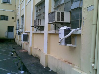 montagem de câmara fria e instalação de ar condicionados