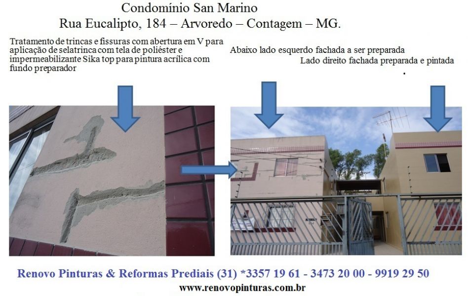 BH REFORMAS PREDIAIS RENOVO PINTURAS (31) 3357 19 61