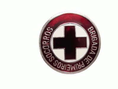 Botton em Metal alto relevo– cipa 2cm 
