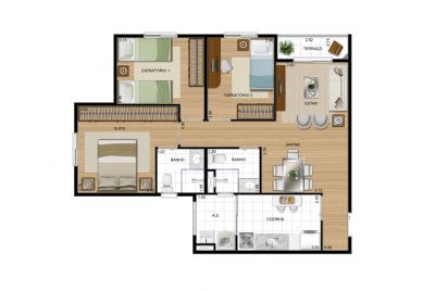 APARTAMENTOS EM BARUERI - ALPHAVILLE