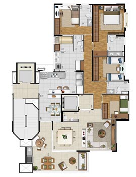 More ao lado do parque Ibirapuera - 155m