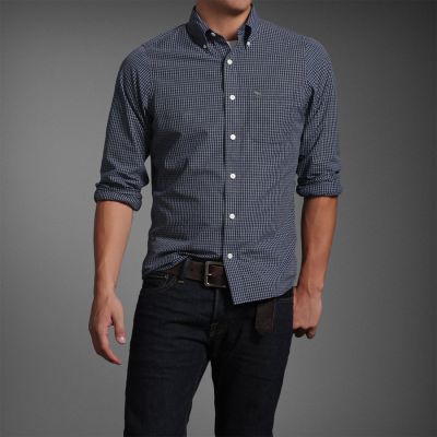 Camisa Social Masculina Abercrombie