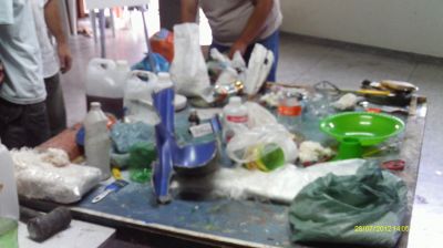 Fibra de Vidro e Mármore sintético 