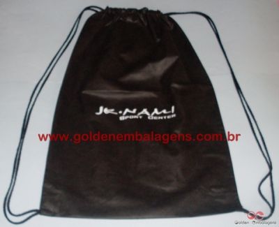 MOCHILA EM ALGODÃO, BRIM, SARJA, CETIM, TNT, CHITA