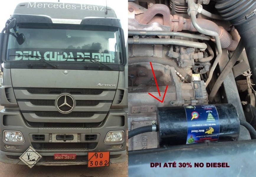 DPI P/ CAMINHÕES REDUZ ATÉ 30% NO DIESEL