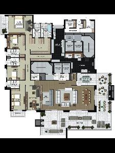 Maison Victória - Paraíso - Aptos de 540 m² - 4 á 5 dormts - 4 suítes !!!!