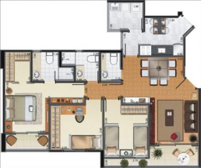 Paracatu 621 Saúde - Aptos prontos de 80 m² á 198 m² - 3 á 4 dormts !!!