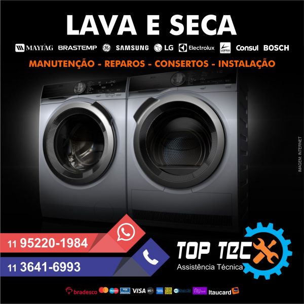 Lava e Seca assistência técnica em São Paulo