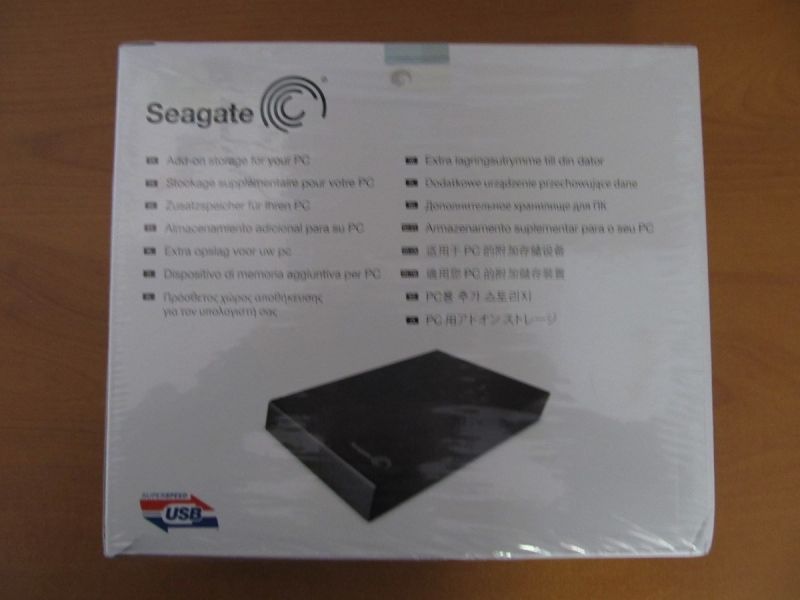 HD EXTERNO SEAGATE EXPANSION 3TB (3000GB) USB 3.0 e 2.0