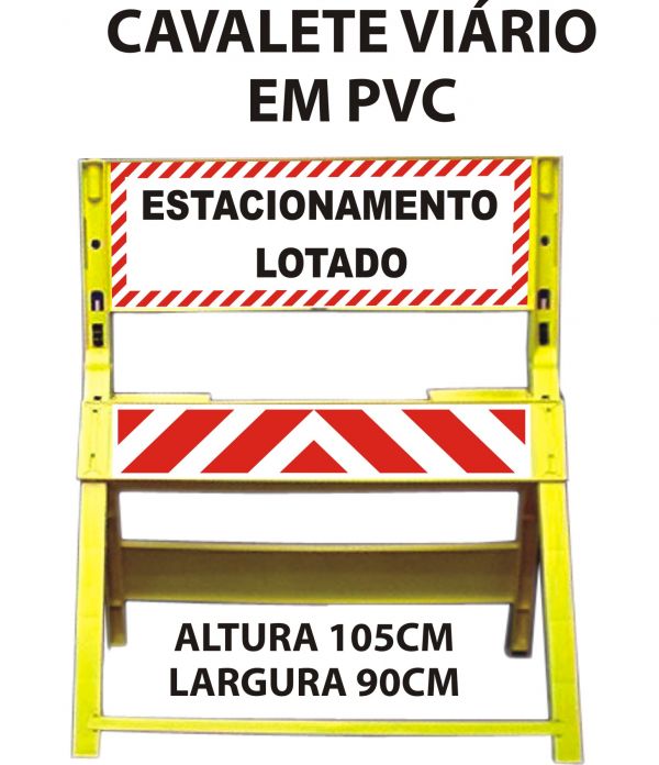 Cavalete em PVC  