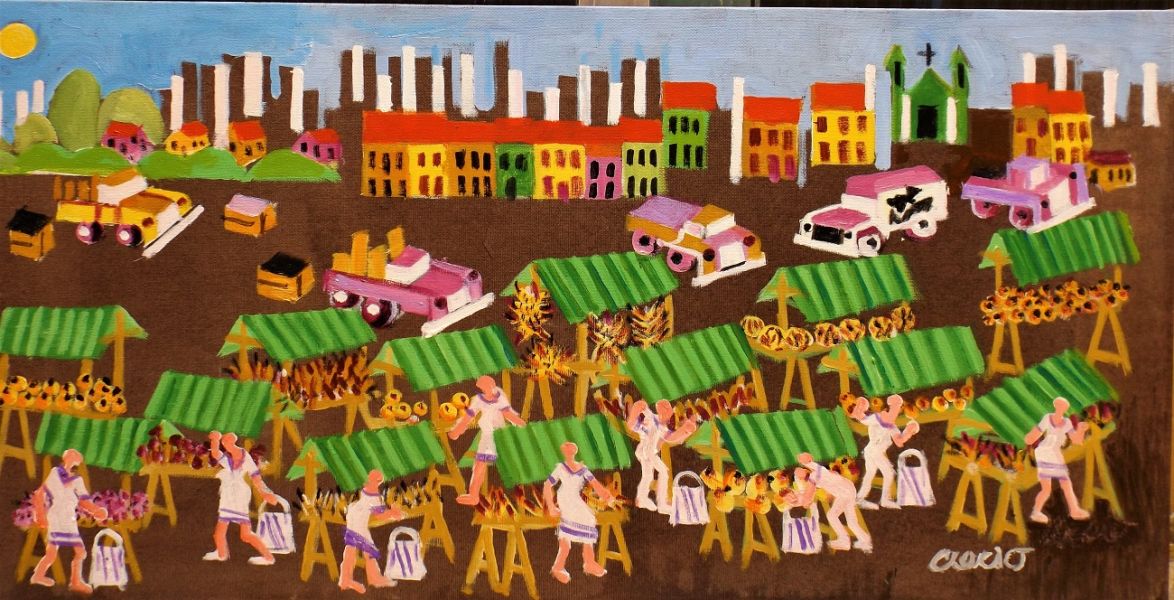 Aecio tema feira livre medida 40x80 