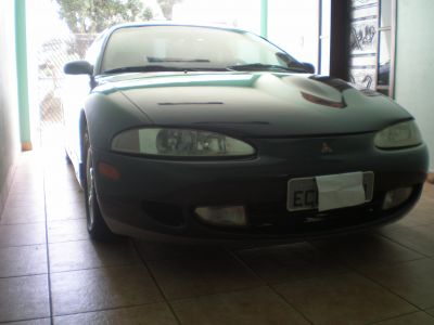 Mitsubishi eclipse 95 GS turbo verde teto, couro, piloto, troco + ou - valor
