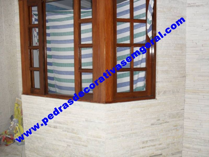 Filete padronizado branco e mesclado,pedra madeira bruta