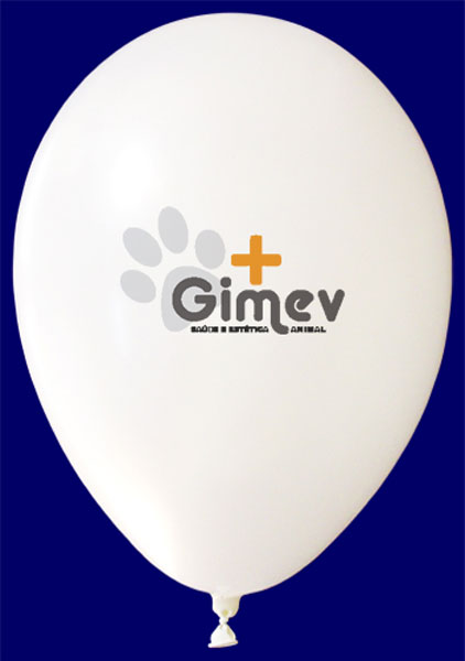 Bexigas Personalizadas em até 4 cores de Gravação -  Balloon Personal
