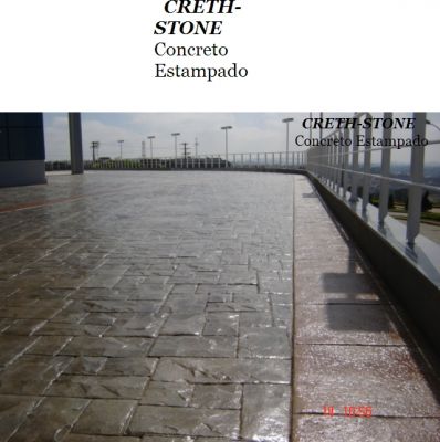 Franquia Creth Stone - Piso em Concreto Estampado