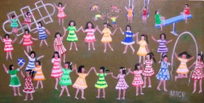 ARACY TEMA BRINCNADO DE CIRANDA MEDIDA 30X60 A VENDA COM AJUR SP 