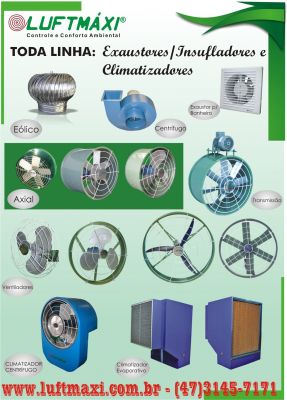 LUFTMAXI exaustores e climatizadores
