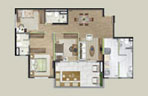 Apartamento Concept Anália Franco 100m² 3 dorms 2 vagas R$756.000