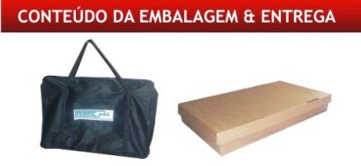 BALCÃO DEGUSTAÇÃO MEIA LUA 80CM