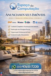 Anúncios Profissionais de Imóveis em Portais, Classificados, Redes Sociais e Sistemas Internos