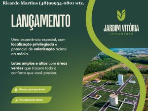 Loteamento Jardim Vitória bairro Recanto Verde Criciúma