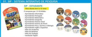 Enciclopédia Digital Do Estudante - 12 Vcd's Interativos