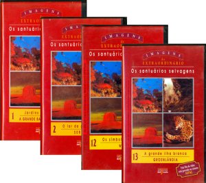 Fitas Vhs Imagens Do Extraordinário Em 4 Episódios