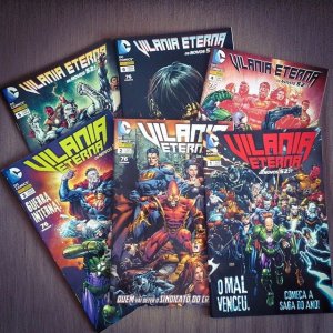 Coleção Dc Vilania Eterna Volumes 1 A 5 E 7 - Falta Vol. 6