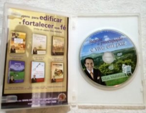 Dvd Pregação Pastor Silas Malafaia: Rejeite A Preocupação e viva em Paz