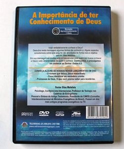Dvd Pregação Pastor Silas Malafaia: a Importância de ter Conhecimento De Deus